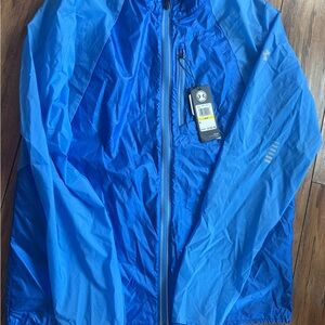 Under Armour Blue Windbreaker Lightweight Jacket